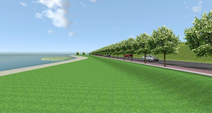 Pogradec â€“ Tushemisht, rruge paralele me liqenin e Ohrit